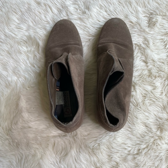 Blondo Taupe Verona Suede Waterproof Booties 8.5M - Picture 7 of 9